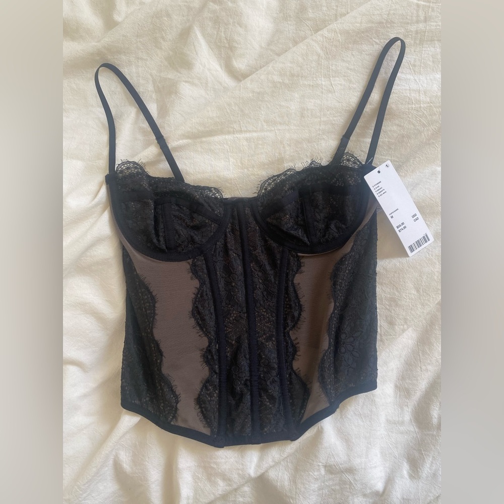 Out From Under Modern Love Corset, M